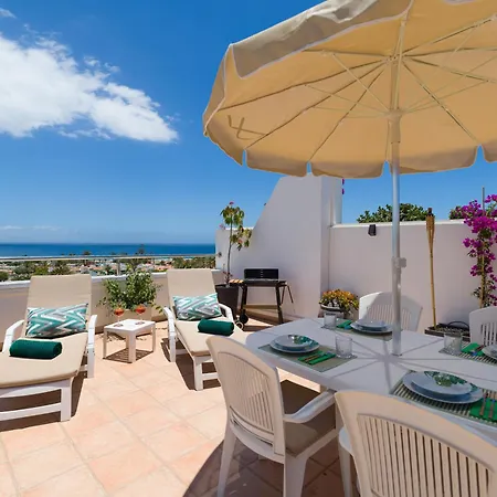 Casa Lex I Ocean & Sunrise Panorama I Steps From Dunes And I Private 50 Sqm Terrace I Pool Lägenhet Maspalomas (Gran Canaria)